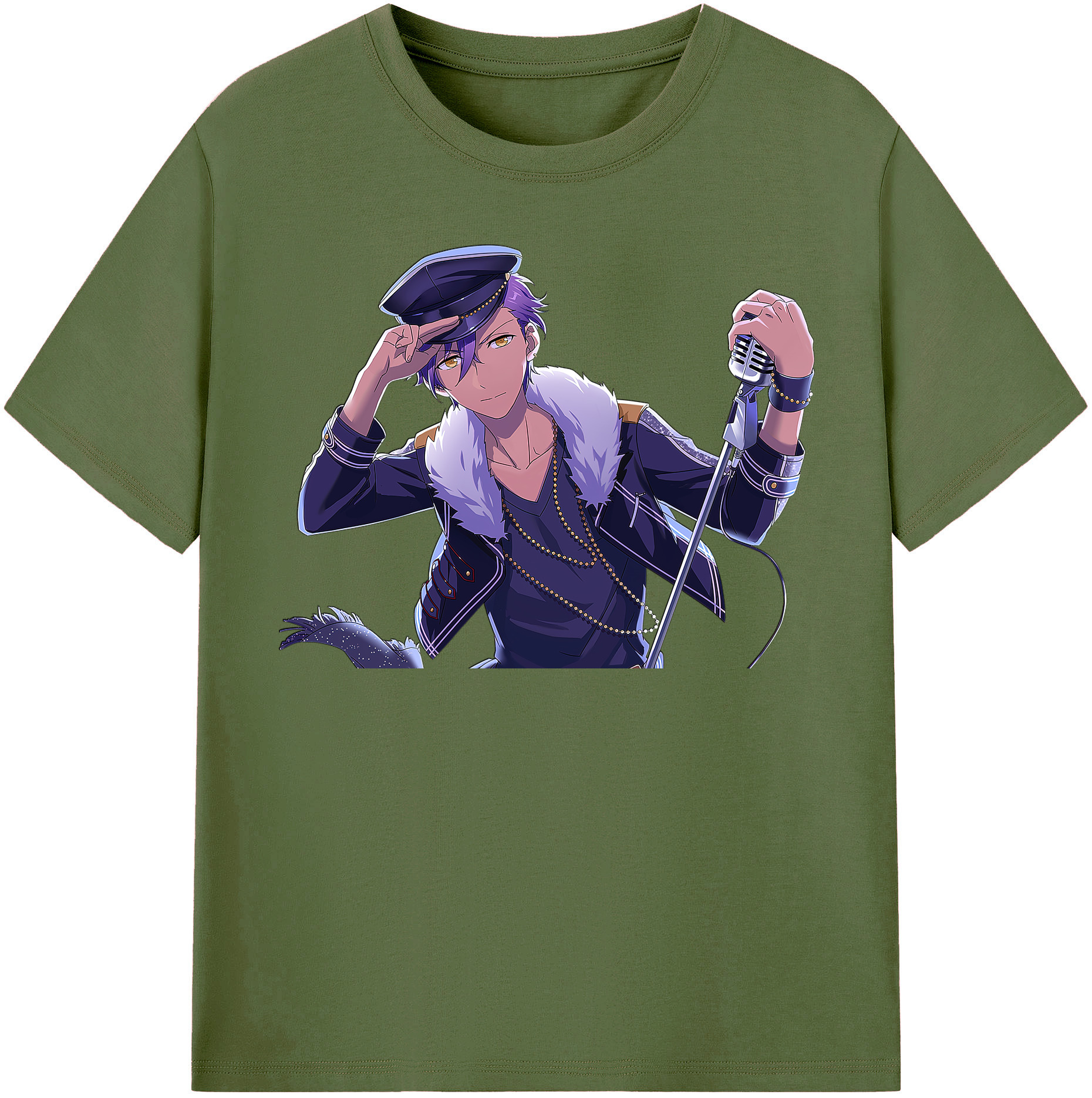 （画像用） あんさんぶるスターズ! Ensemble Stars 綿100％半袖Tシャツ（フロントプリント）
